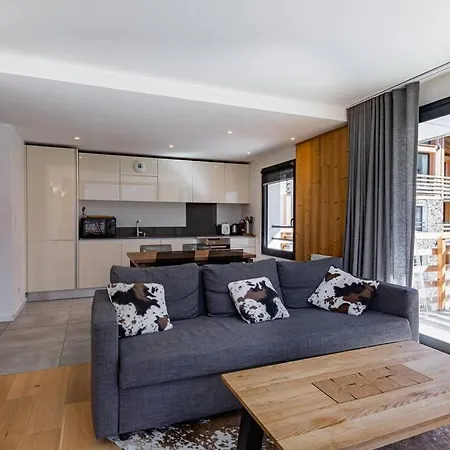Modern 2br 5* Pool Gym Garage Mont-blanc View Apartment Chamonix