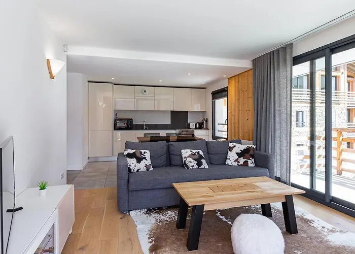 Modern 2br 5* Pool Gym Garage Mont-blanc View * Шамони