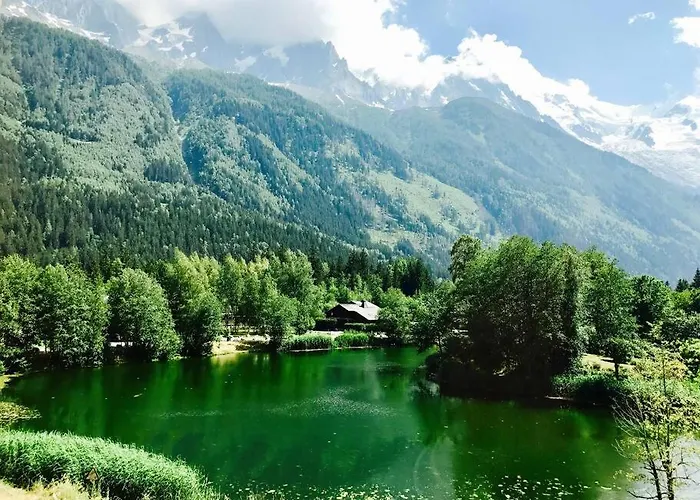 Modern 2br 5* Pool Gym Garage Mont-blanc View *