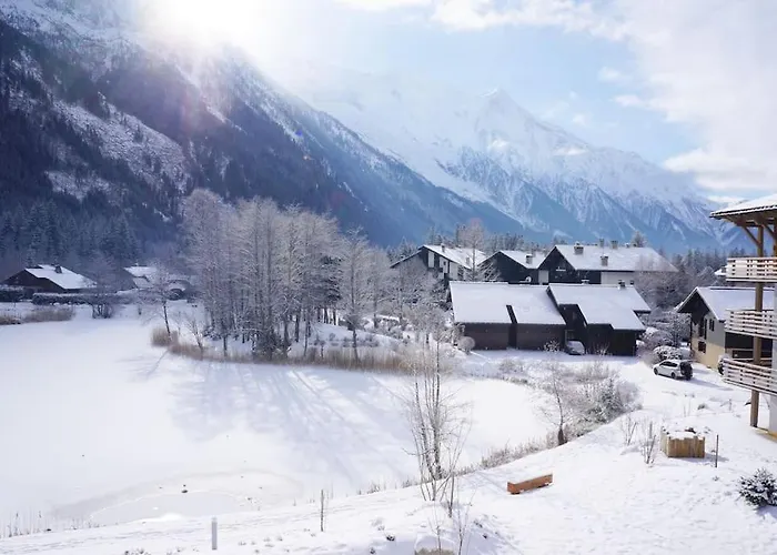 Modern 2br 5* Pool Gym Garage Mont-blanc View * Шамони